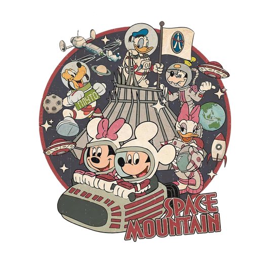 Disney Space Mountain Retro - UNISEX