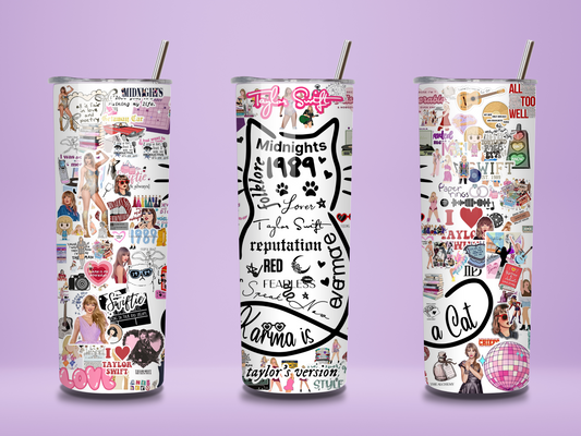 SWIFTIE TUMBLER (WHITE)