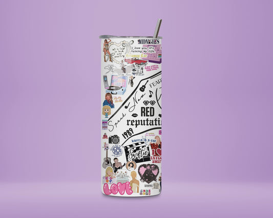SWIFTIE TUMBLER (WHITE)