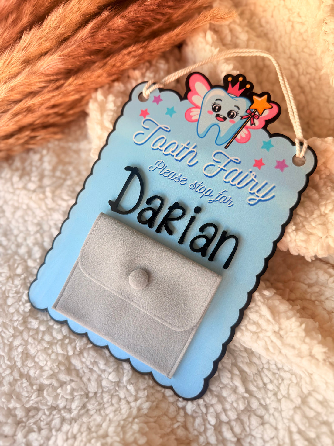CUSTOM TOOTH FAIRY DOOR SIGN