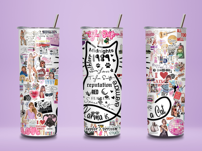 SWIFTIE TUMBLER (WHITE)